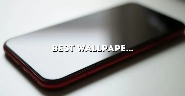 Best Wallpapers for iPhone 14: Elevate Your Screen’s Aesthetics