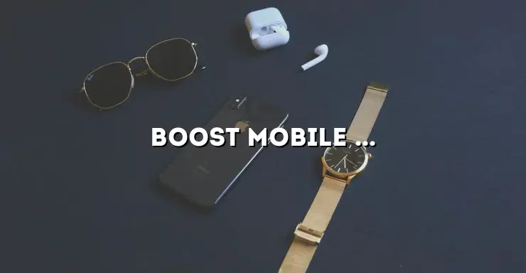 Boost Mobile iPhone 7: A Comprehensive Guide to the Budget-Friendly Device