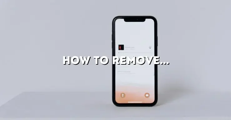 How to Remove Subscriptions from iPhone: A Comprehensive Guide