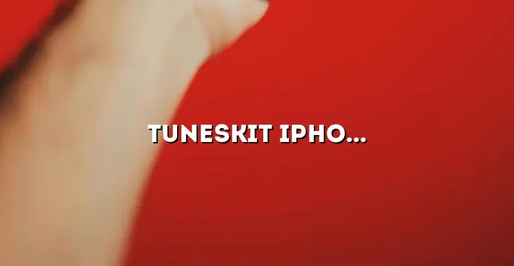 TunesKit iPhone Unlocker: Unlock Your iPhone with Ease