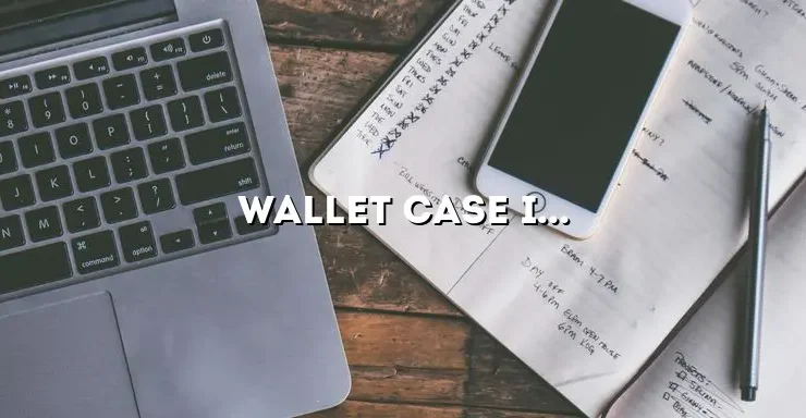 Wallet Case iPhone 8: The Perfect Blend of Style and Functionality